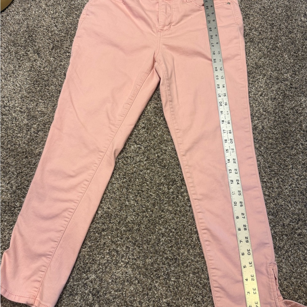 St John's Bay Skinny Leg‎ Pink Jeans - Picture 6 of 6